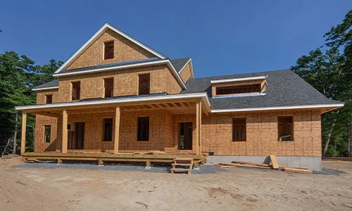 New roof installation Edmonton by Silverline Roofing Limited, featuring a newly constructed home with professionally installed roofing.